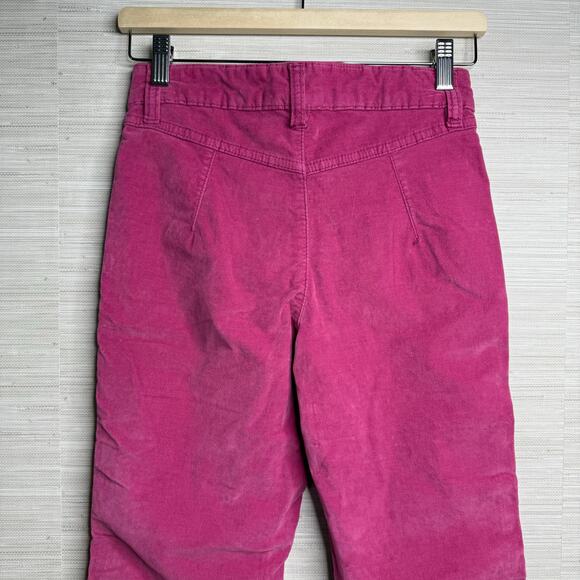 Free People corduroy pants flare high rise velvet cropped cotton 4 - Picture 5 of 8